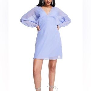 ASOS DESIGN soft batwing mini dress